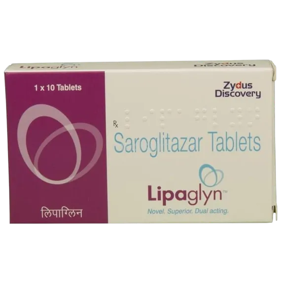 lipaglyn 4mg tablet 10's